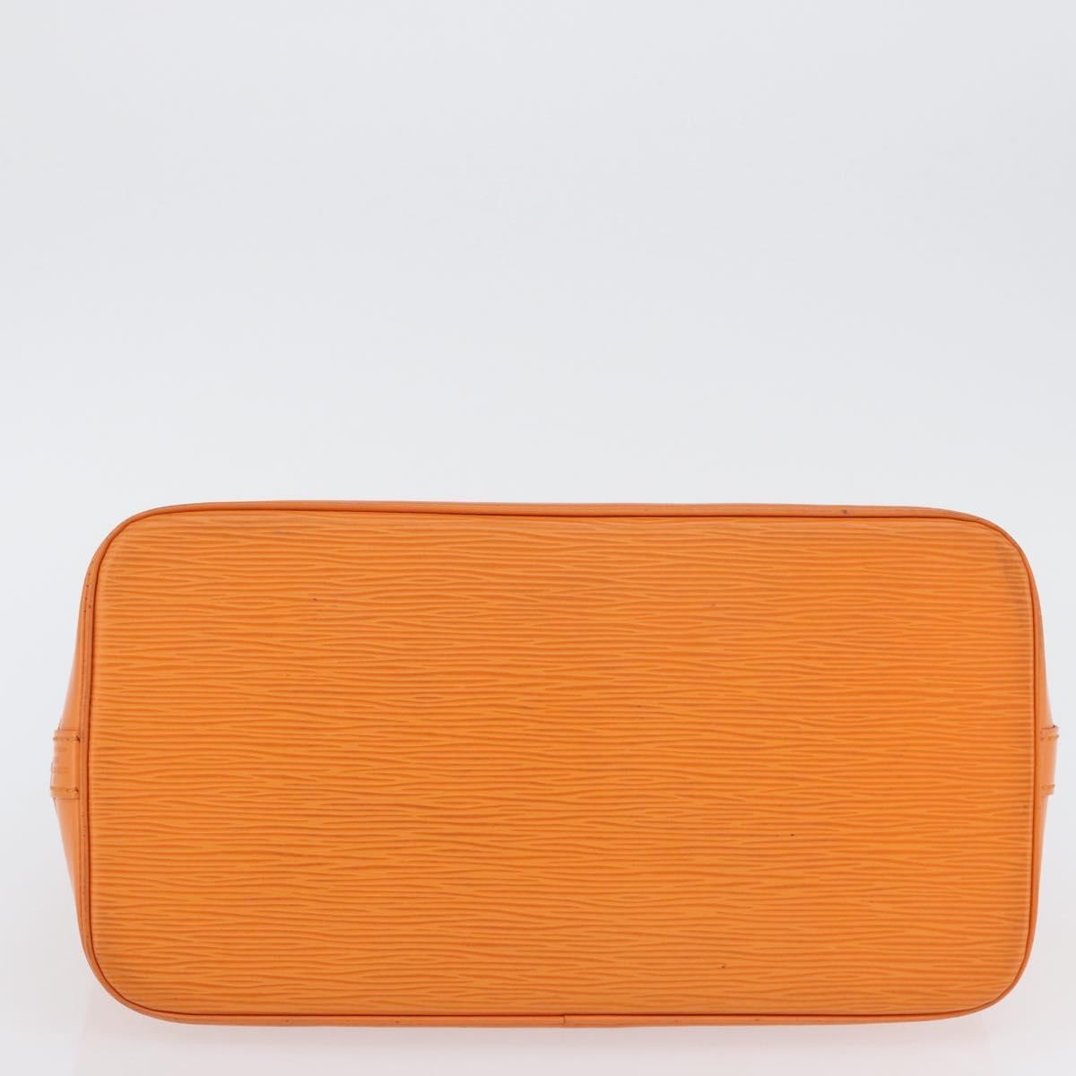 Louis Vuitton Vintage Alma Epi Leather Orange Leather Handbag (Pre-Owned)