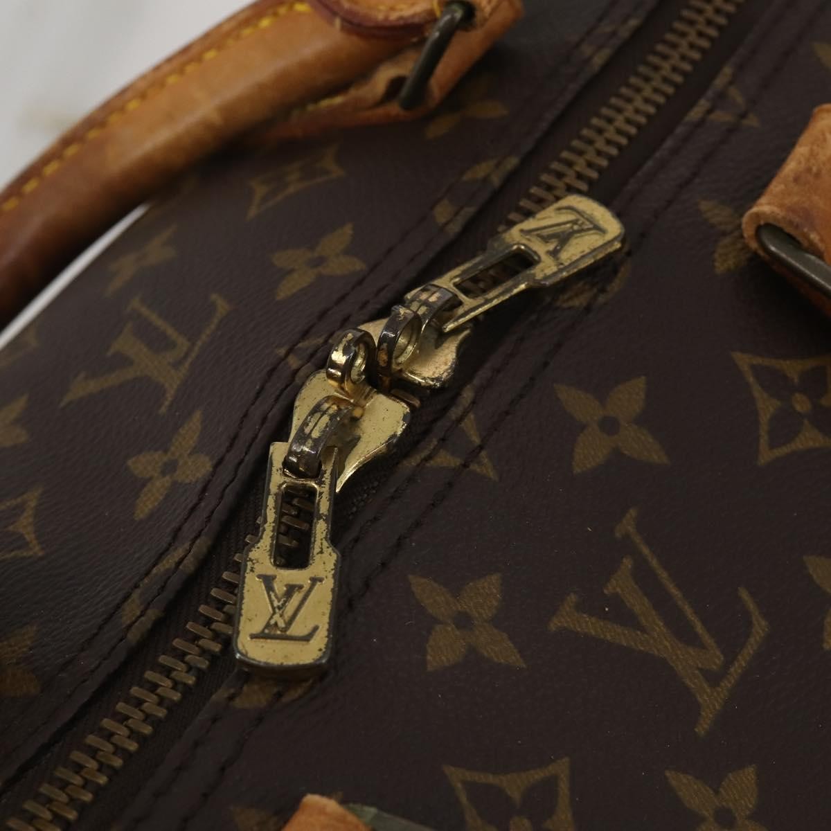 Louis Vuitton Keepall Bandouliere Monogram Canvas Multicolour Canvas Travel Bag Bag (Pre-Owned)