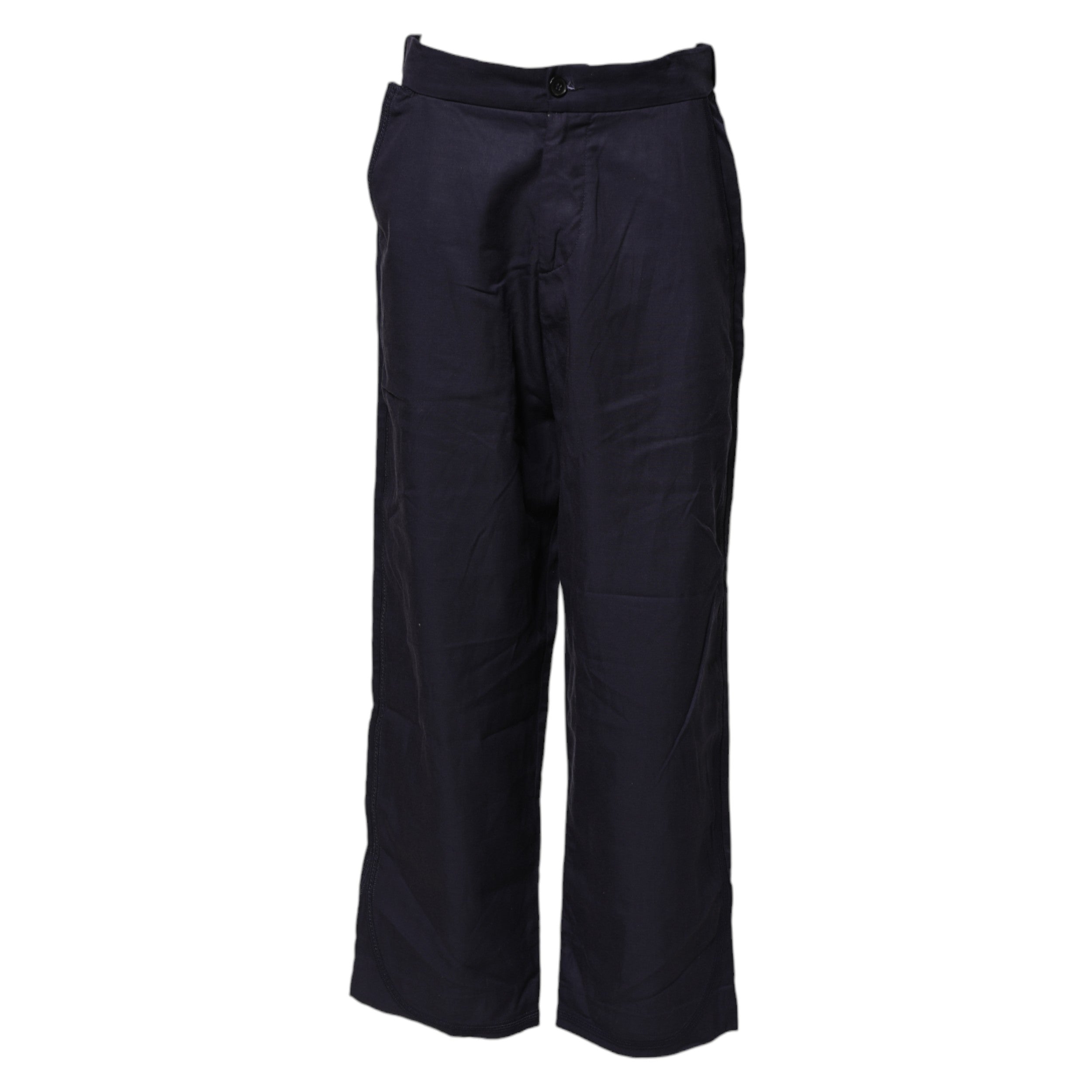 Levi's Navy Blue Straight High Waist Chino Casual Trouser Women's Pants