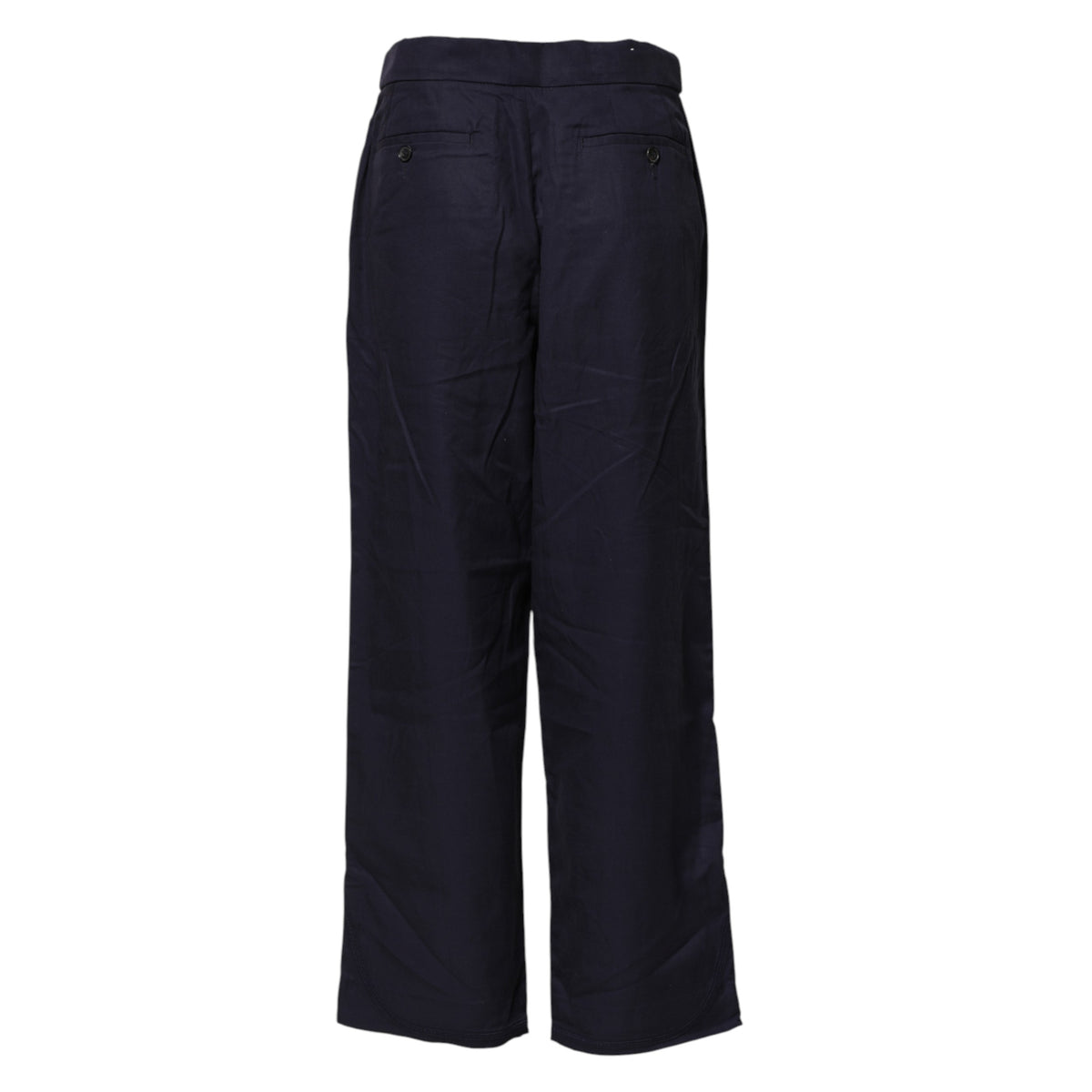 Levi's Navy Blue Straight High Waist Chino Casual Trouser Women's Pants