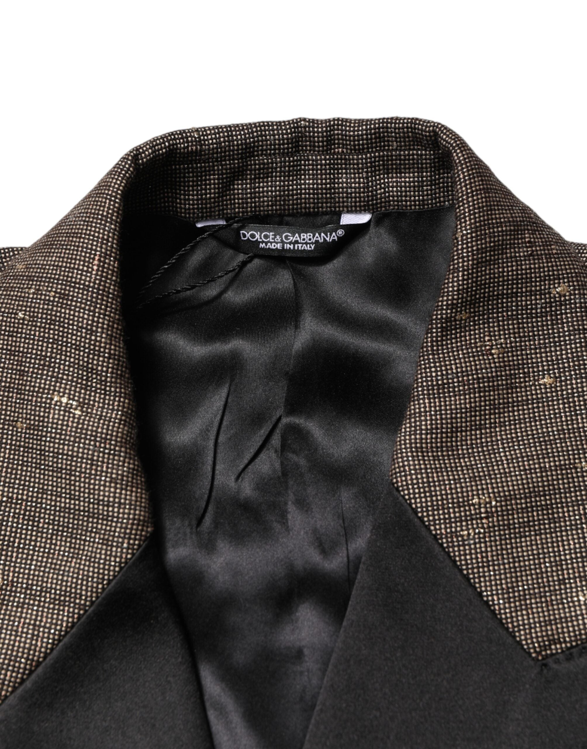 Dolce & Gabbana Gray Double Breasted 2 Button Jacket Men's Blazer