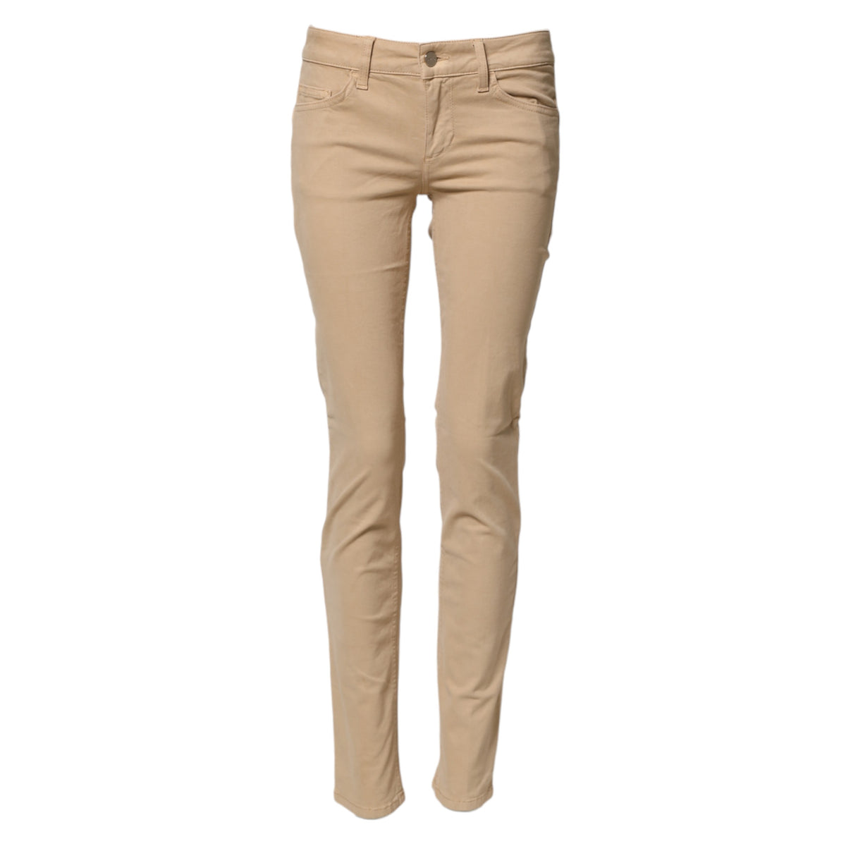 Liu Jo Beige Skinny Low Waist Denim Casual Trouser Women's Jeans (Pre-Owned)