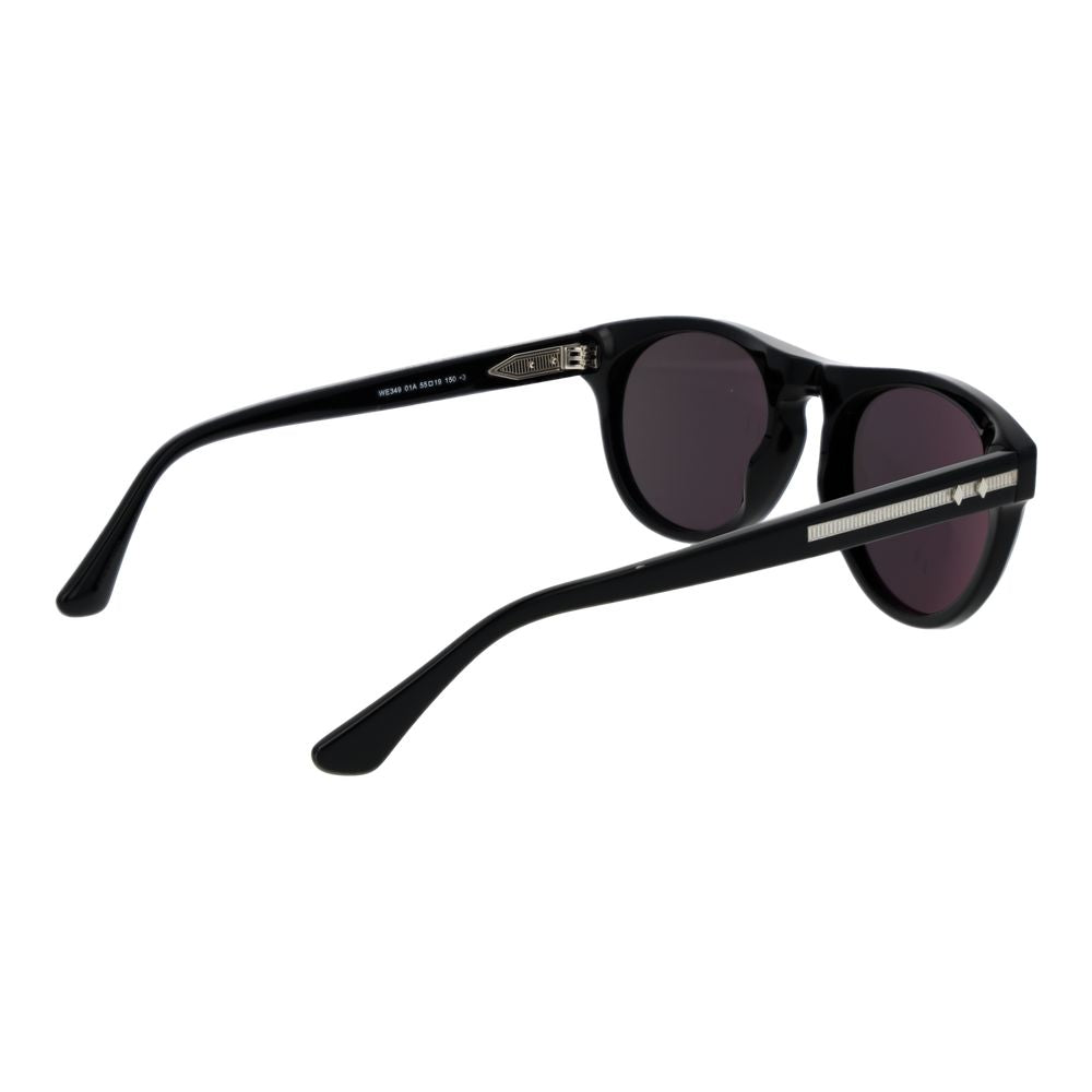 Web Black Acetate Men's Sunglasses