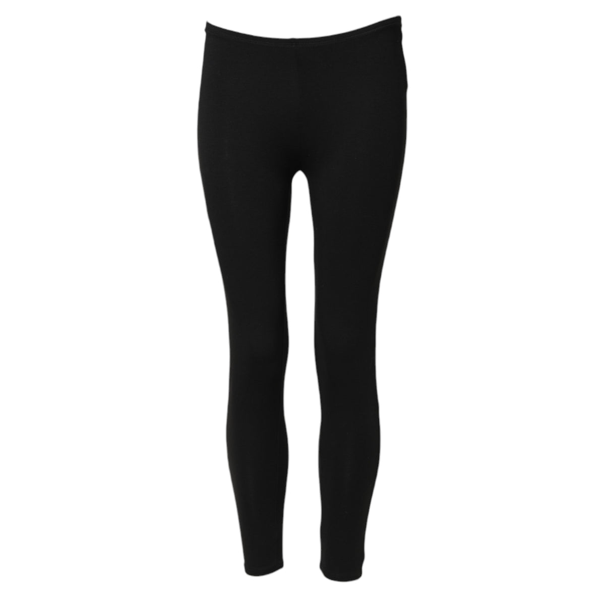 Alpha Massimo Rebecchi Black Skinny Mid Waist Leggings Cropped Trouser Women's Pants