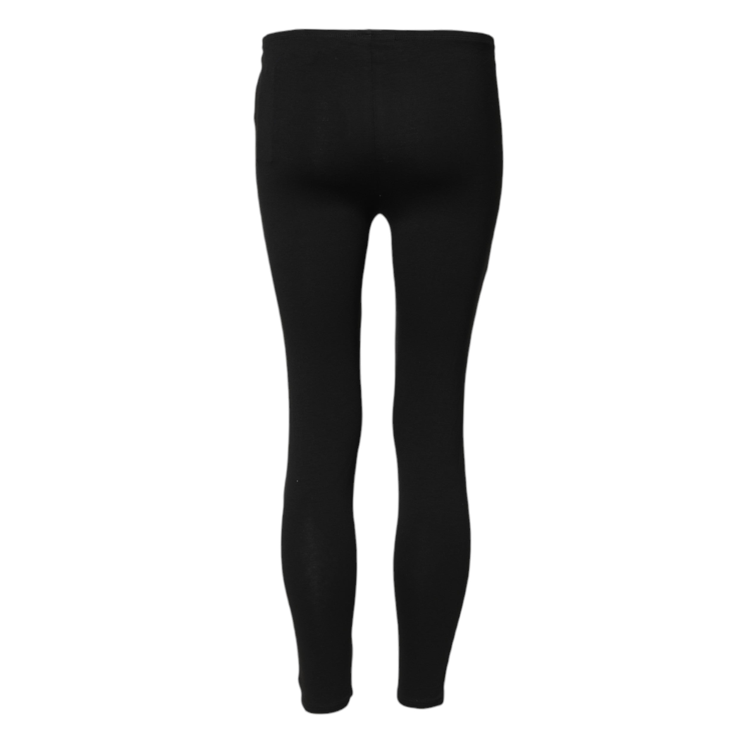 Alpha Massimo Rebecchi Black Skinny Mid Waist Leggings Cropped Trouser Women's Pants