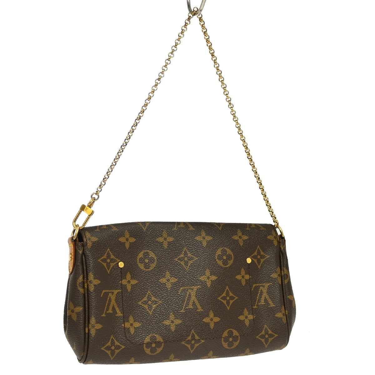 Louis Vuitton Favorite Monogram Canvas Brown Canvas Crossbody Bag Bag (Pre-Owned)