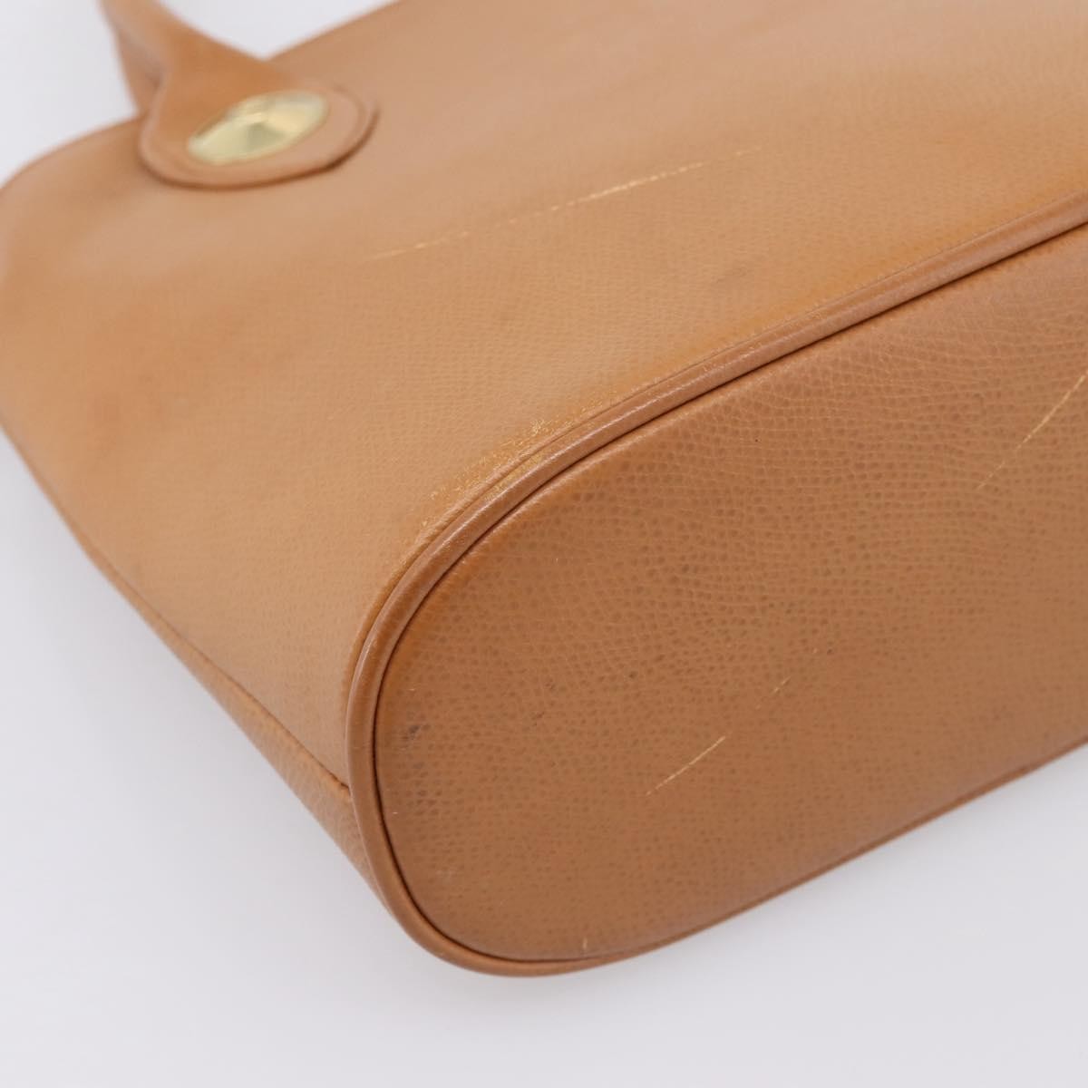 MCM Vintage Leather Brown Leather Handbag (Pre-Owned)