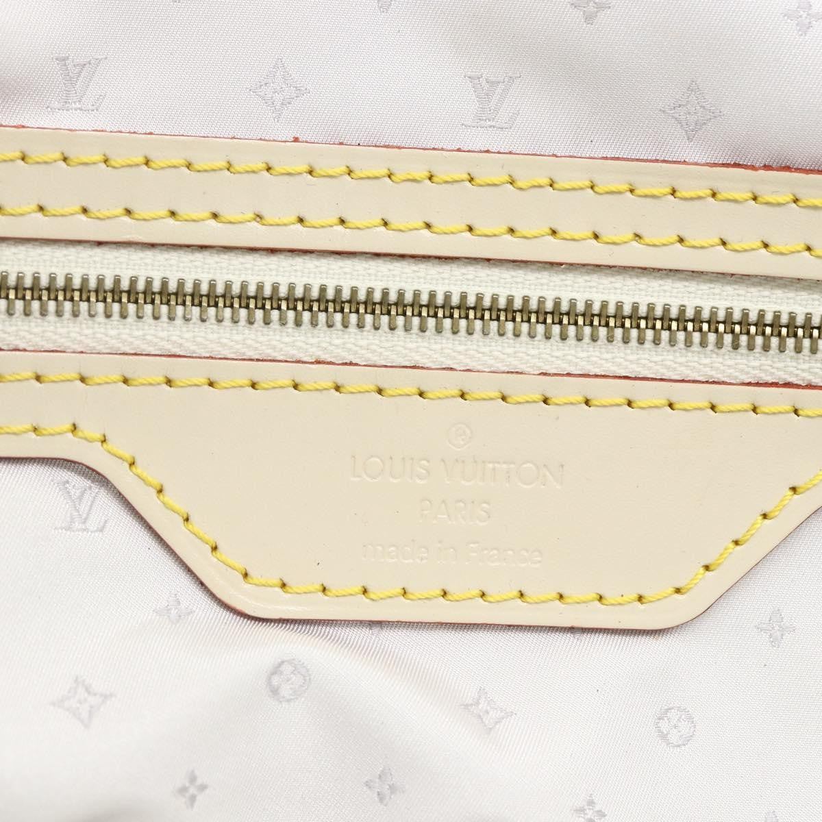 Louis Vuitton Suhali Lockit Leather White Leather Handbag (Pre-Owned)