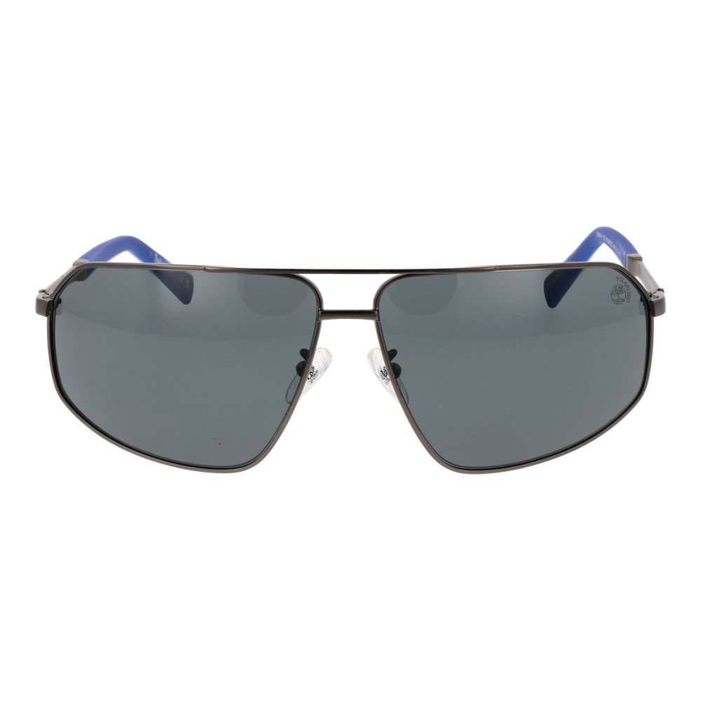 Timberland Gray Metal Men's Sunglasses