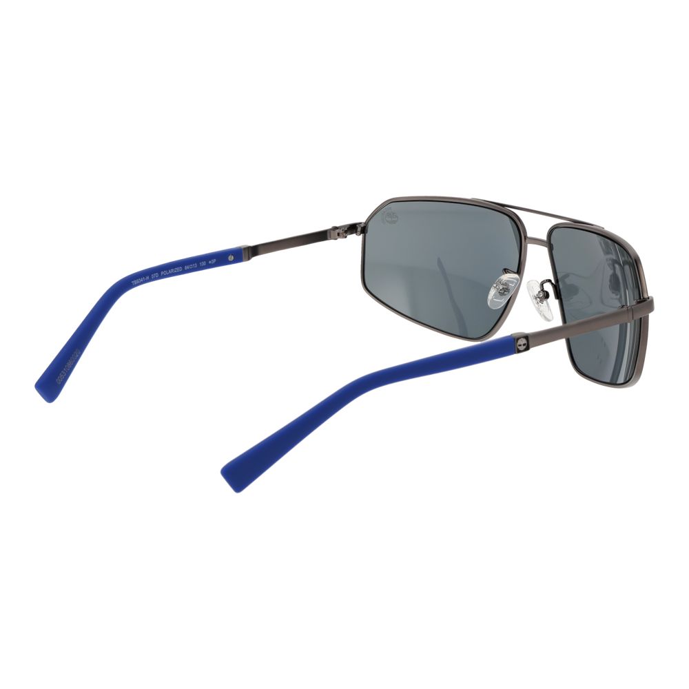 Timberland Gray Metal Men's Sunglasses