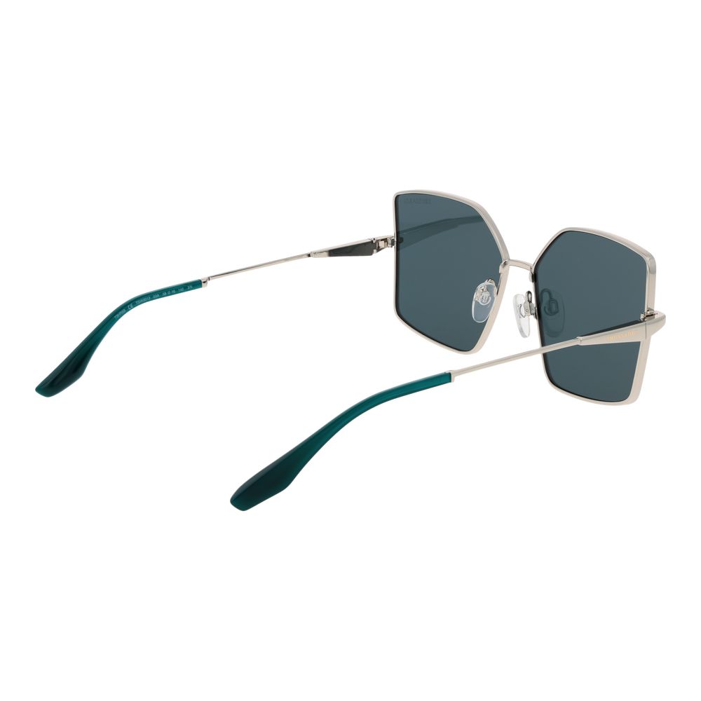 Trussardi Silver Metal Women's Sunglasses