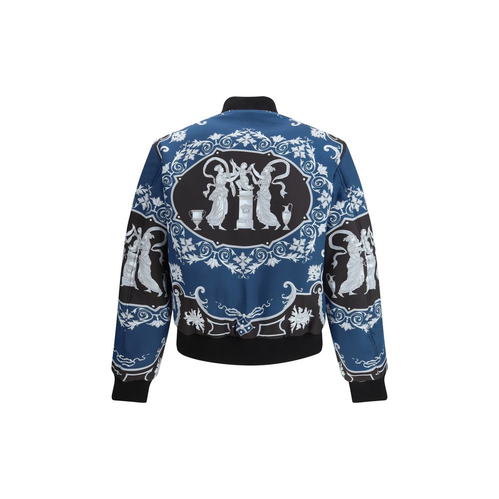 Versace Black Polyamide Men's Jacket