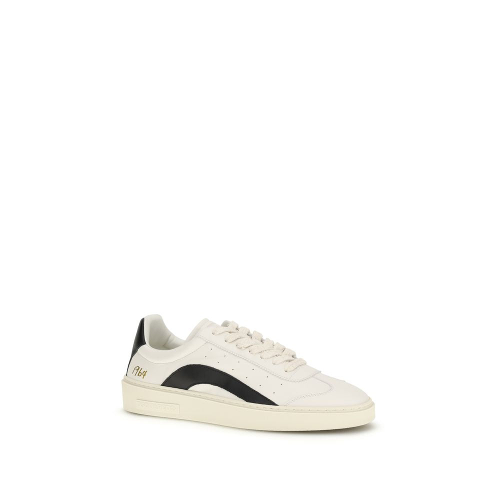 Dsquared² Multicolor Calf Leather Bos Taurus Low Top Men's Sneakers