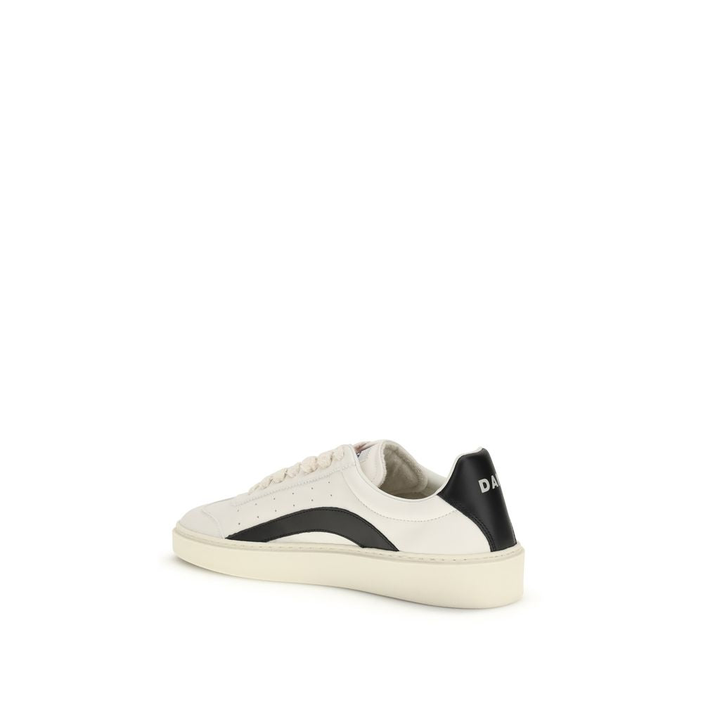 Dsquared² Multicolor Calf Leather Bos Taurus Low Top Men's Sneakers