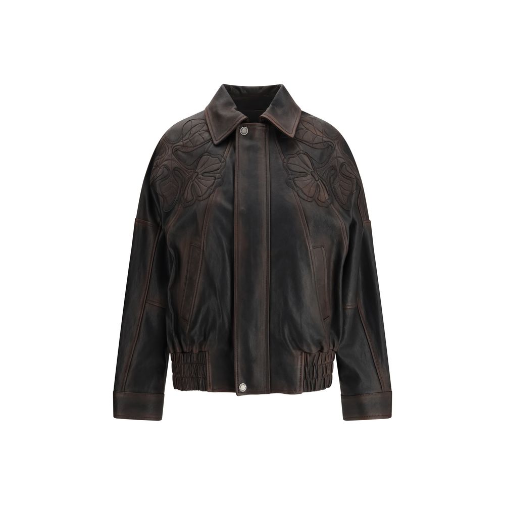 Golden Goose Brown Viscose Women's Bomber
