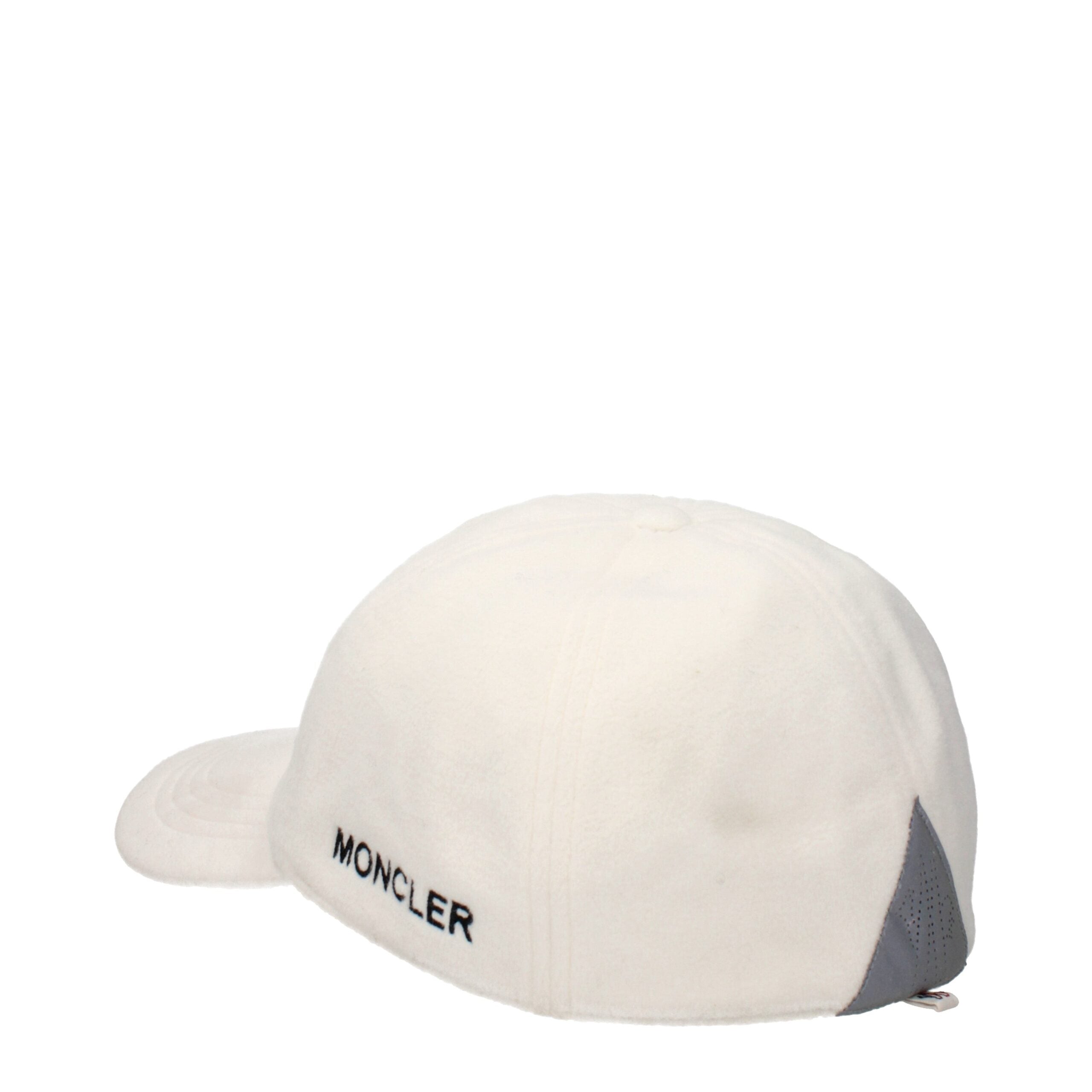 Moncler White Polyester Cap (Baseball Men's Hat)
