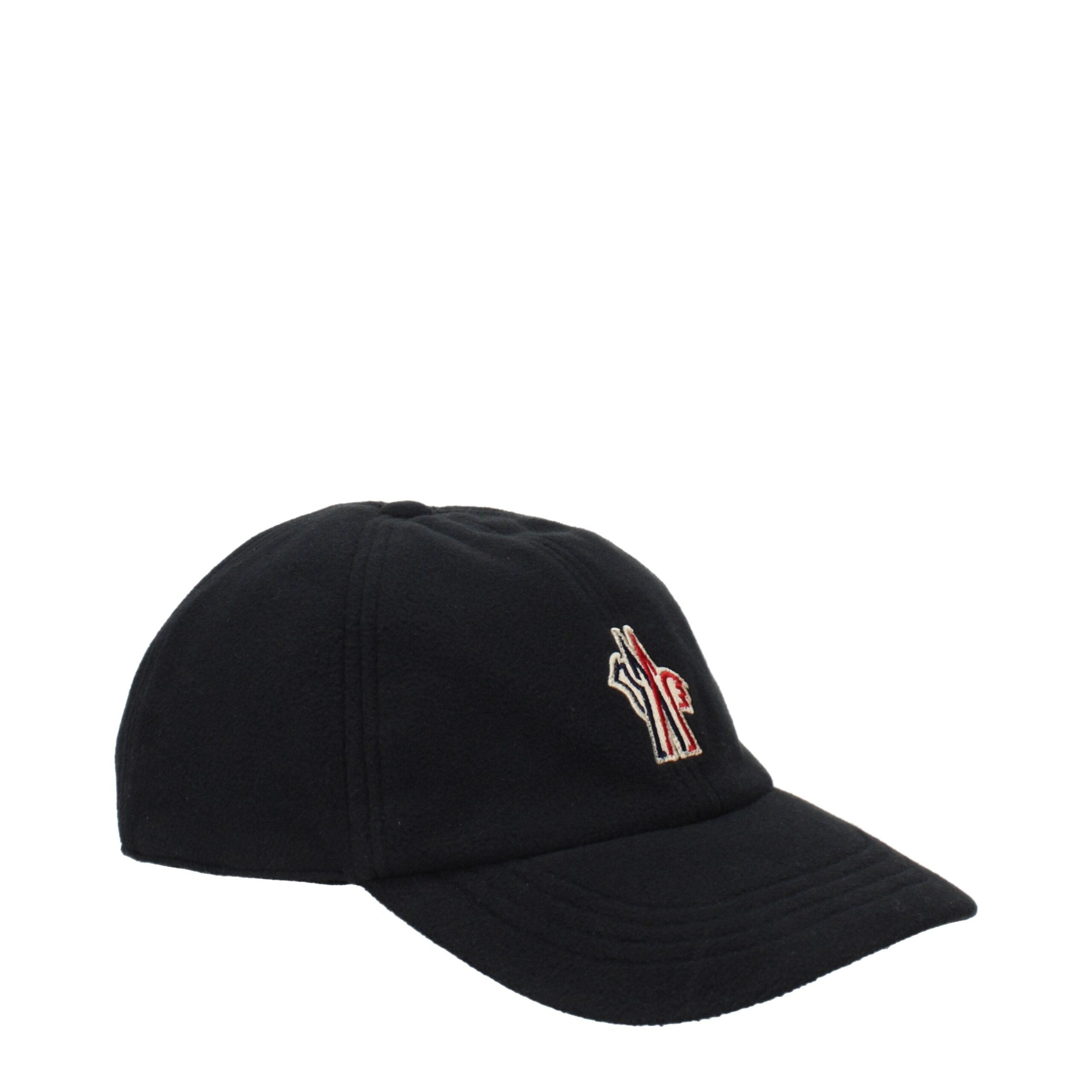 Moncler Black Polyester Cap (Baseball Men's Hat)