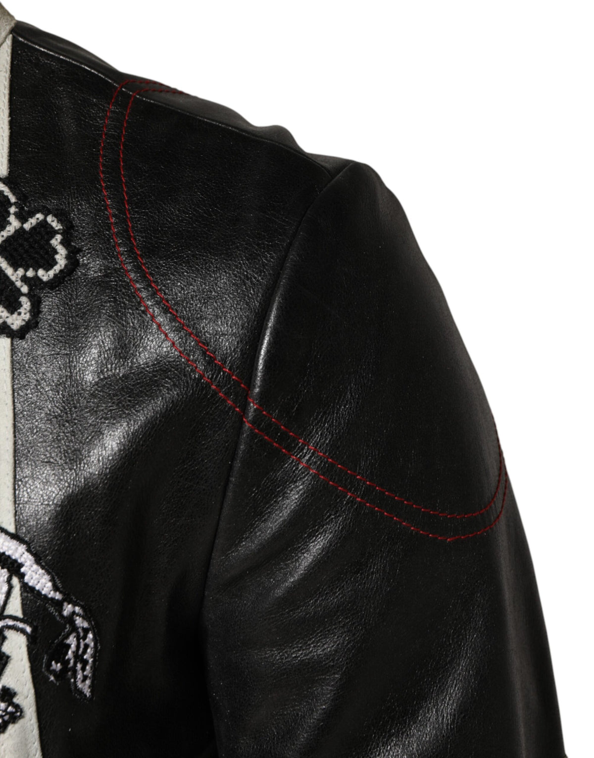Dolce & Gabbana Multicolor Guns n' Roses Full Zip Men Biker Men's Jacket