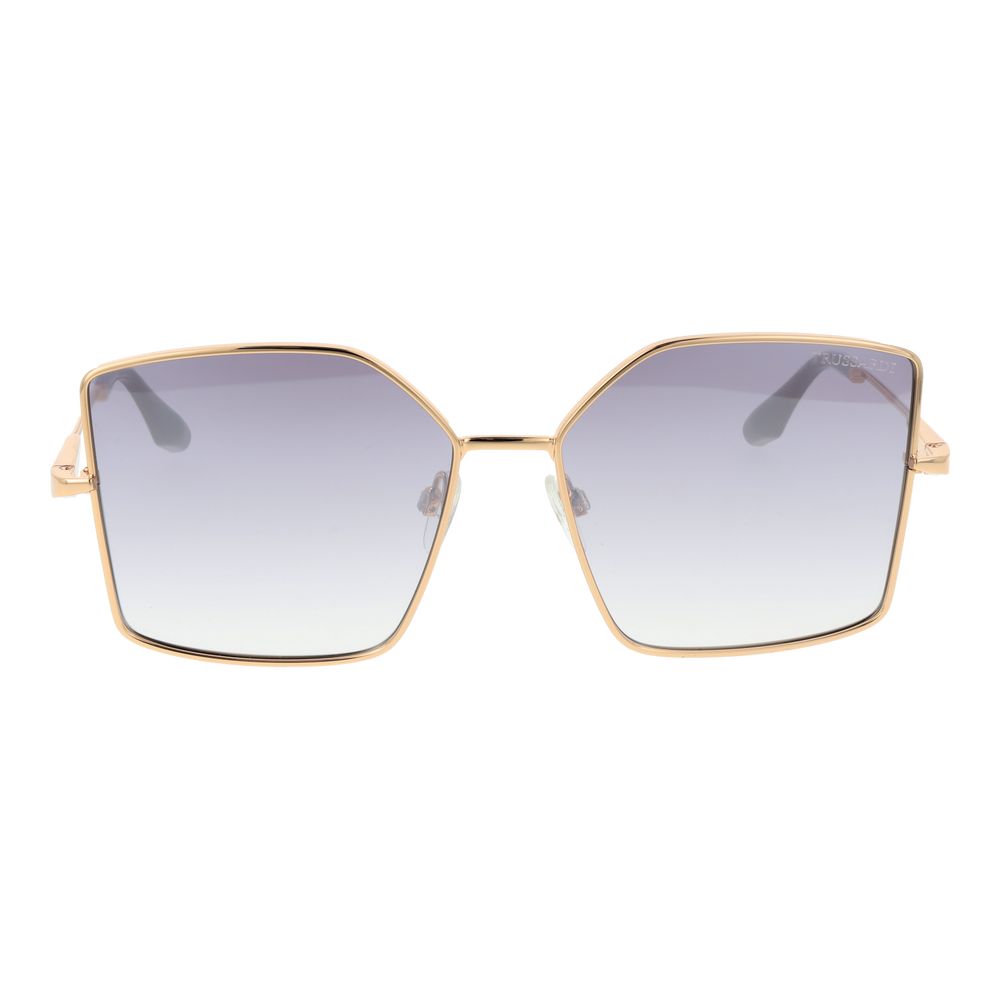 Trussardi Gold Metal Women's Sunglasses