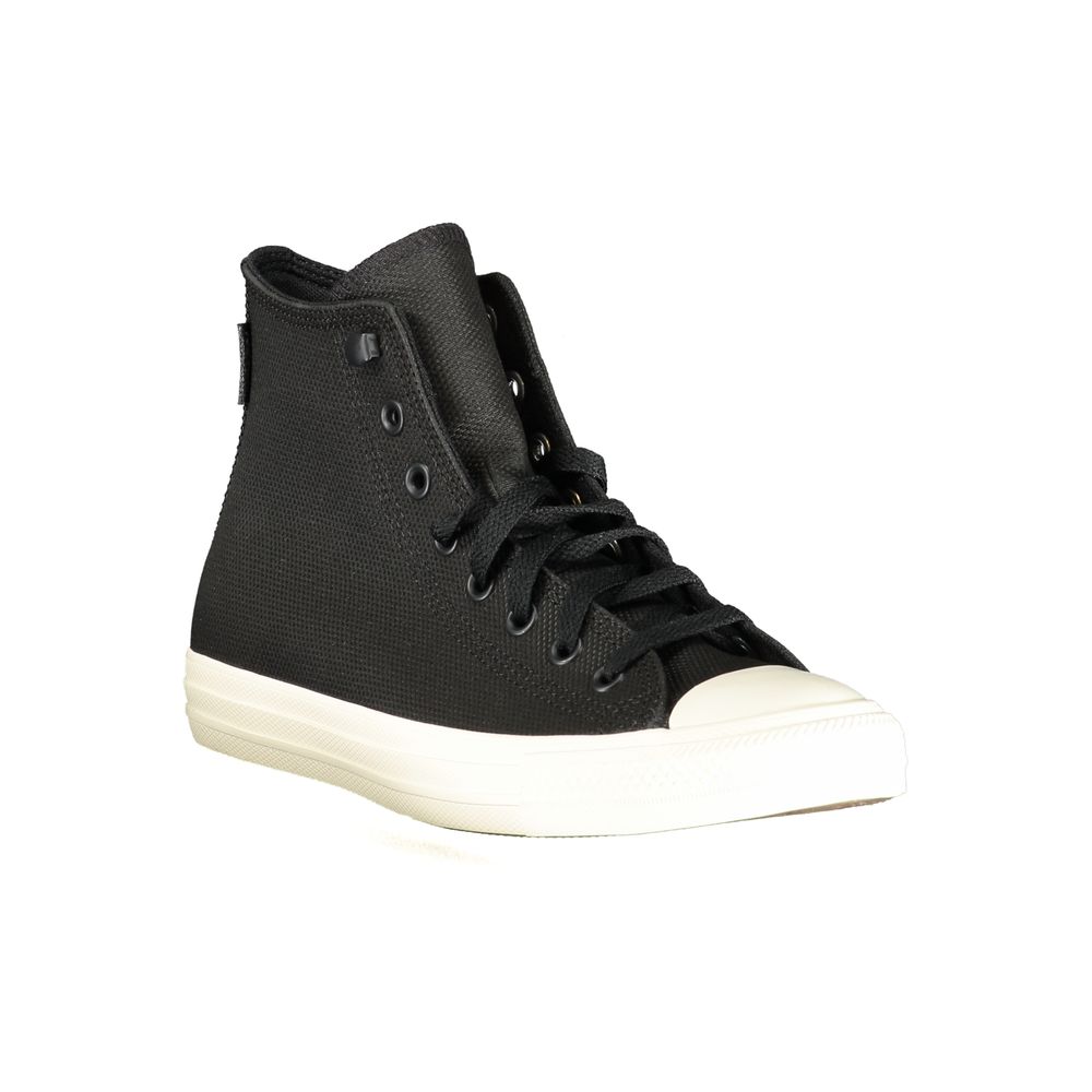 Converse Black Leather Unisex Men's Sneaker