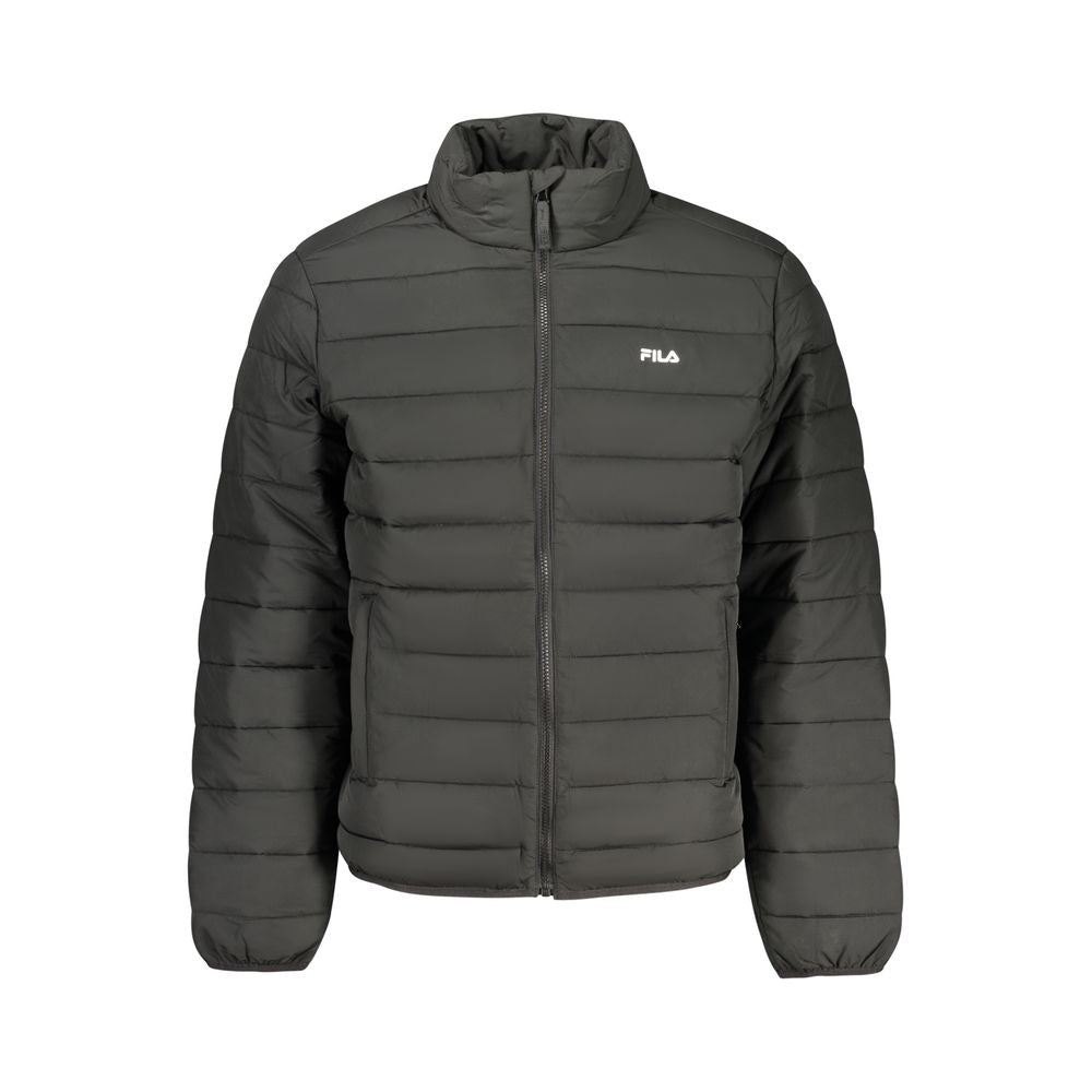 Fila Nero Polyester Men's Men's Jacket