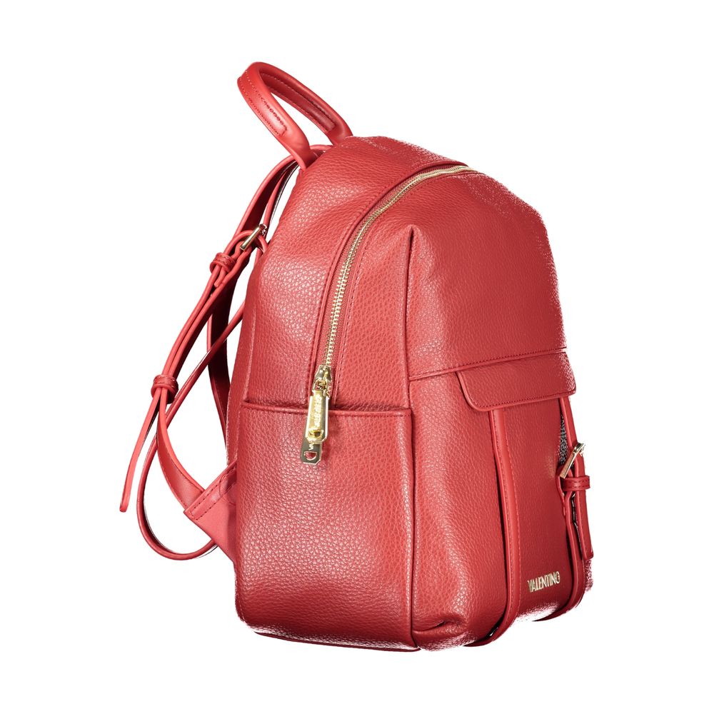 Mario Valentino Rosso Polyurethane Women's Women's Backpack