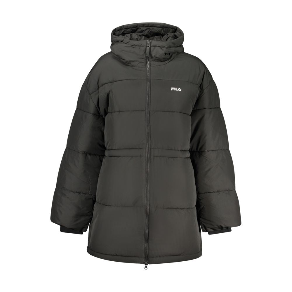 Fila Black Polyester Women Women's Jacket