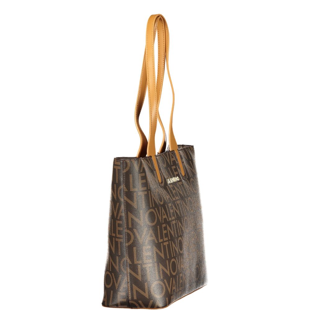 Mario Valentino Brown Polyurethane Women's Women's Bag