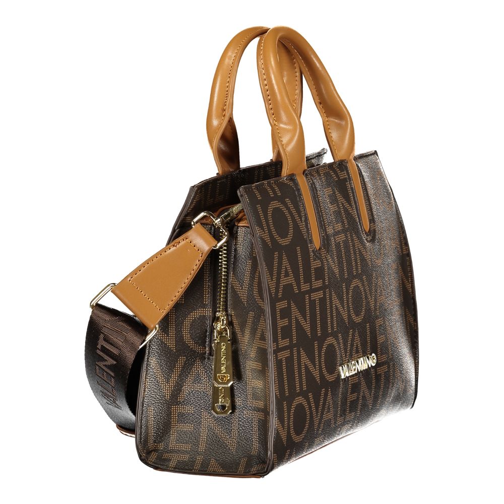 Mario Valentino Brown Polyurethane Women's Women's Bag