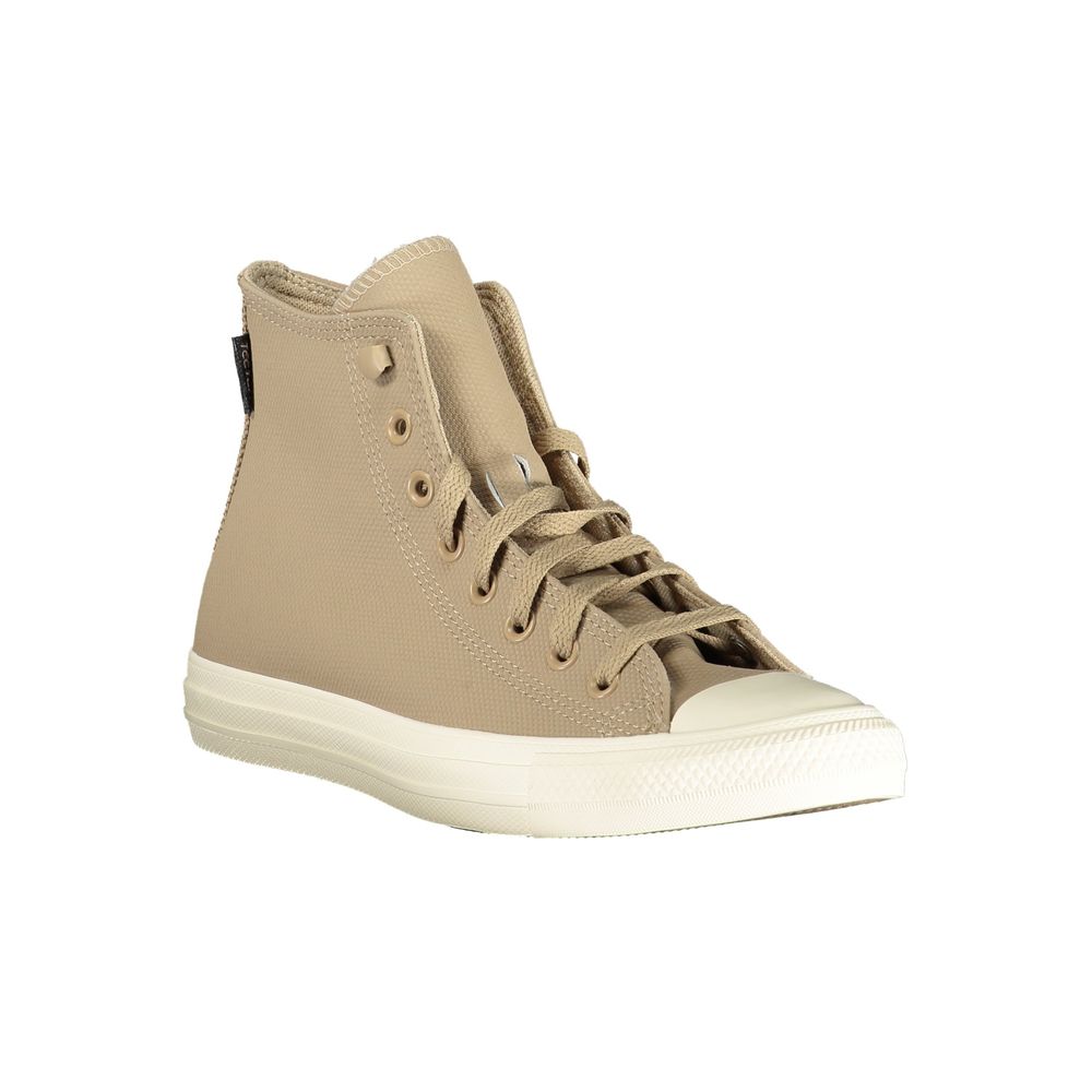 Converse Beige Leather Unisex Women's Sneaker