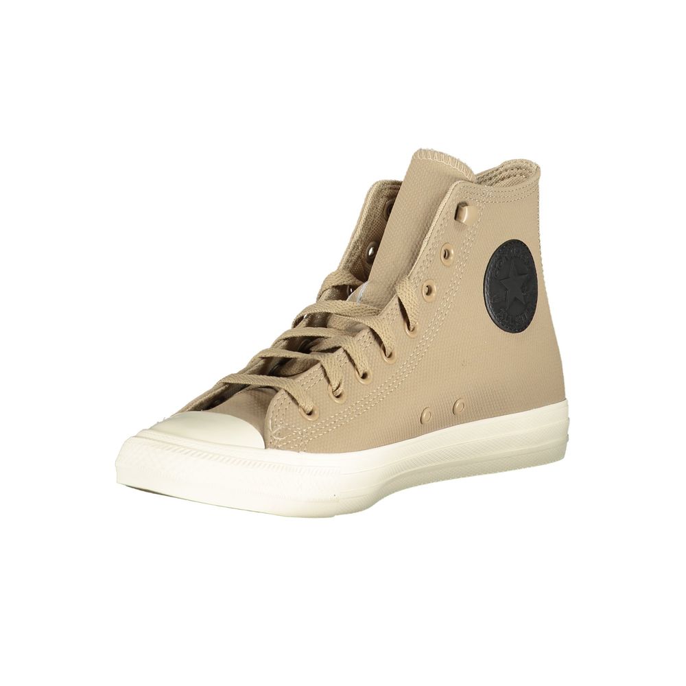 Converse Beige Leather Unisex Women's Sneaker