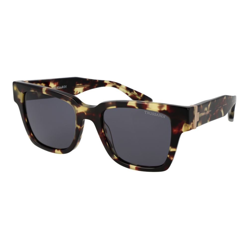 Trussardi Brown Acetate Men's Sunglasses