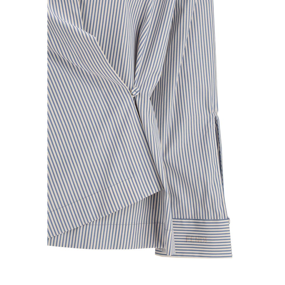 Fendi Multicolor Cotton Pattern Women's Shirt
