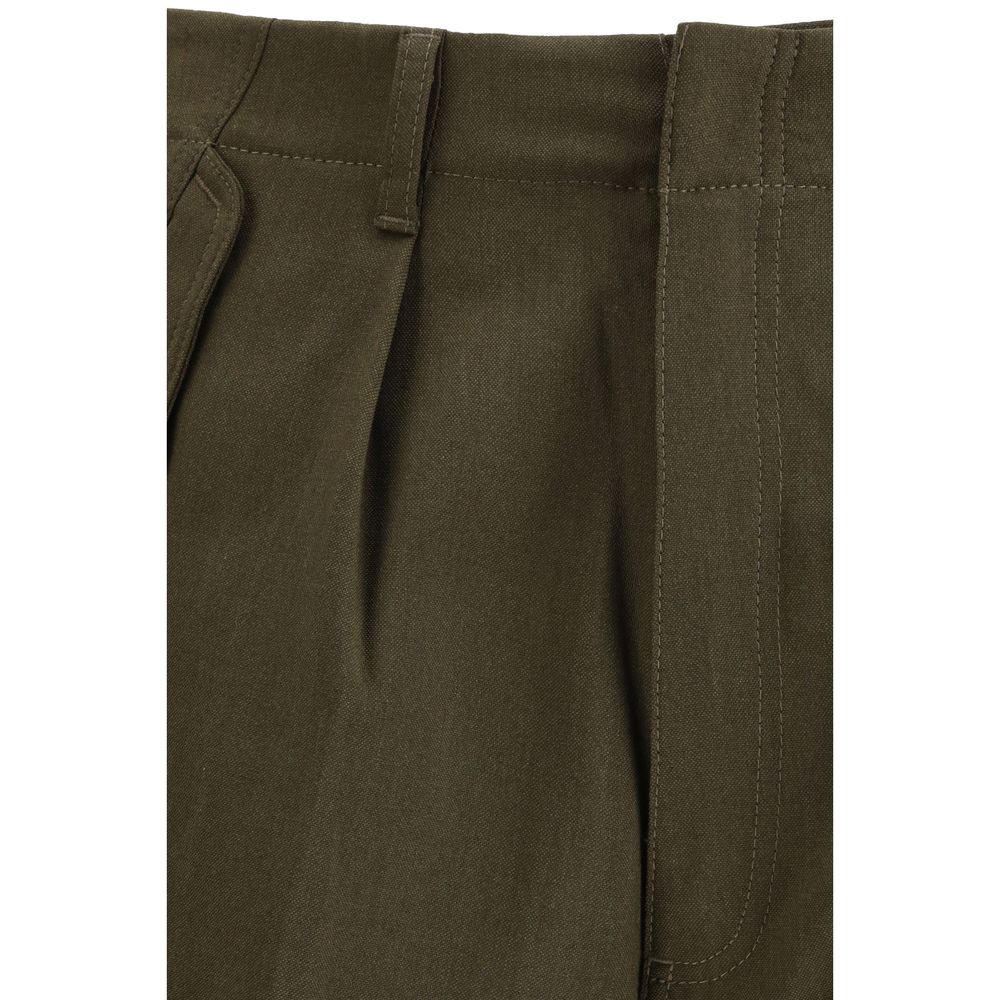 Tom Ford Bicolor Cashmere Cargo Men's Pants
