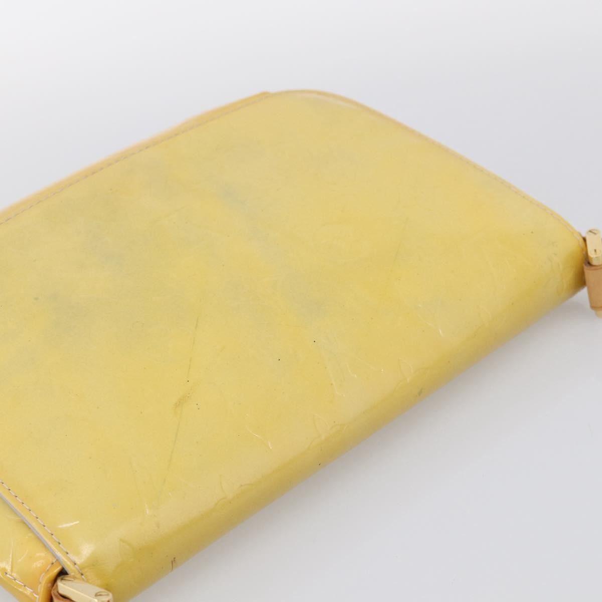Louis Vuitton Thompson Street Monogram Vernis Yellow Patent_Leather Shoulder Bag Bag (Pre-Owned)