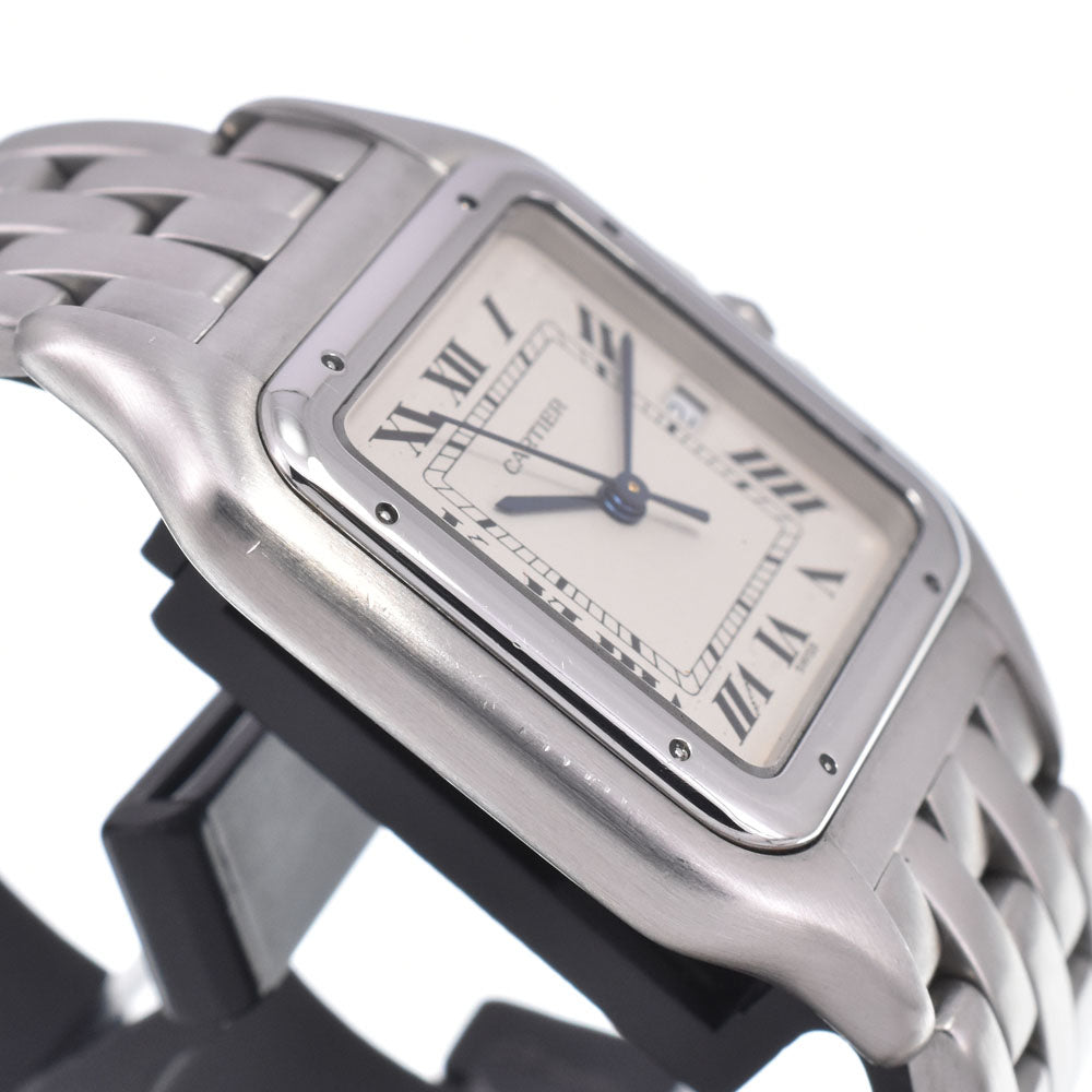 Cartier Panthere De Cartier Quartz Yellow Gold With Diamond Bezel And Lugs Watch (Pre-Owned)