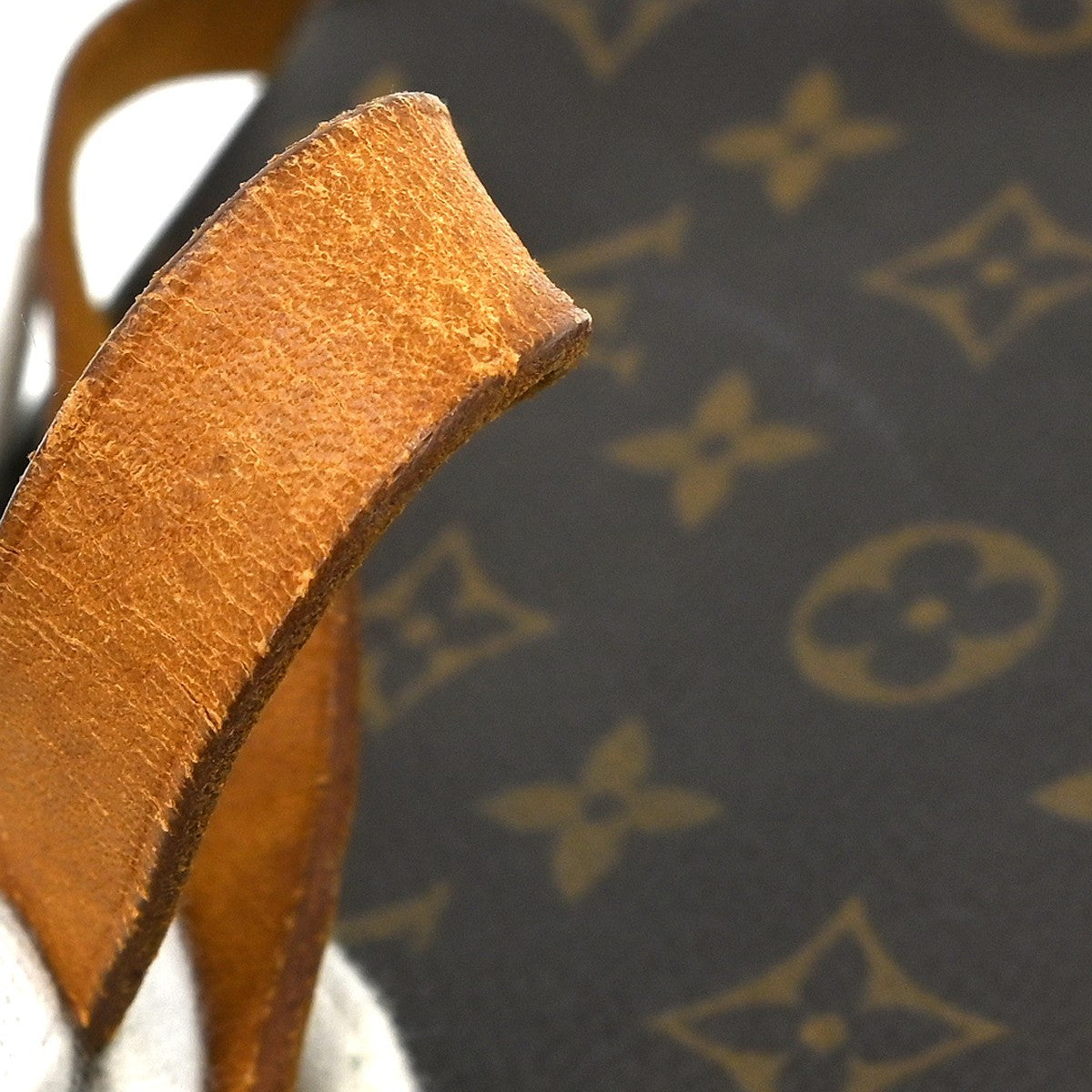 Louis Vuitton Cartouchiere Monogram Brown Canvas Shoulder Bag Bag (Pre-Owned)