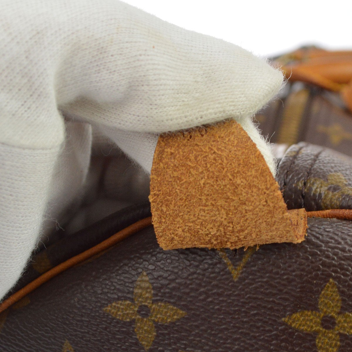 Louis Vuitton Keepall Monogram Canvas Brown Canvas Travel Bag Bag (Pre-Owned)