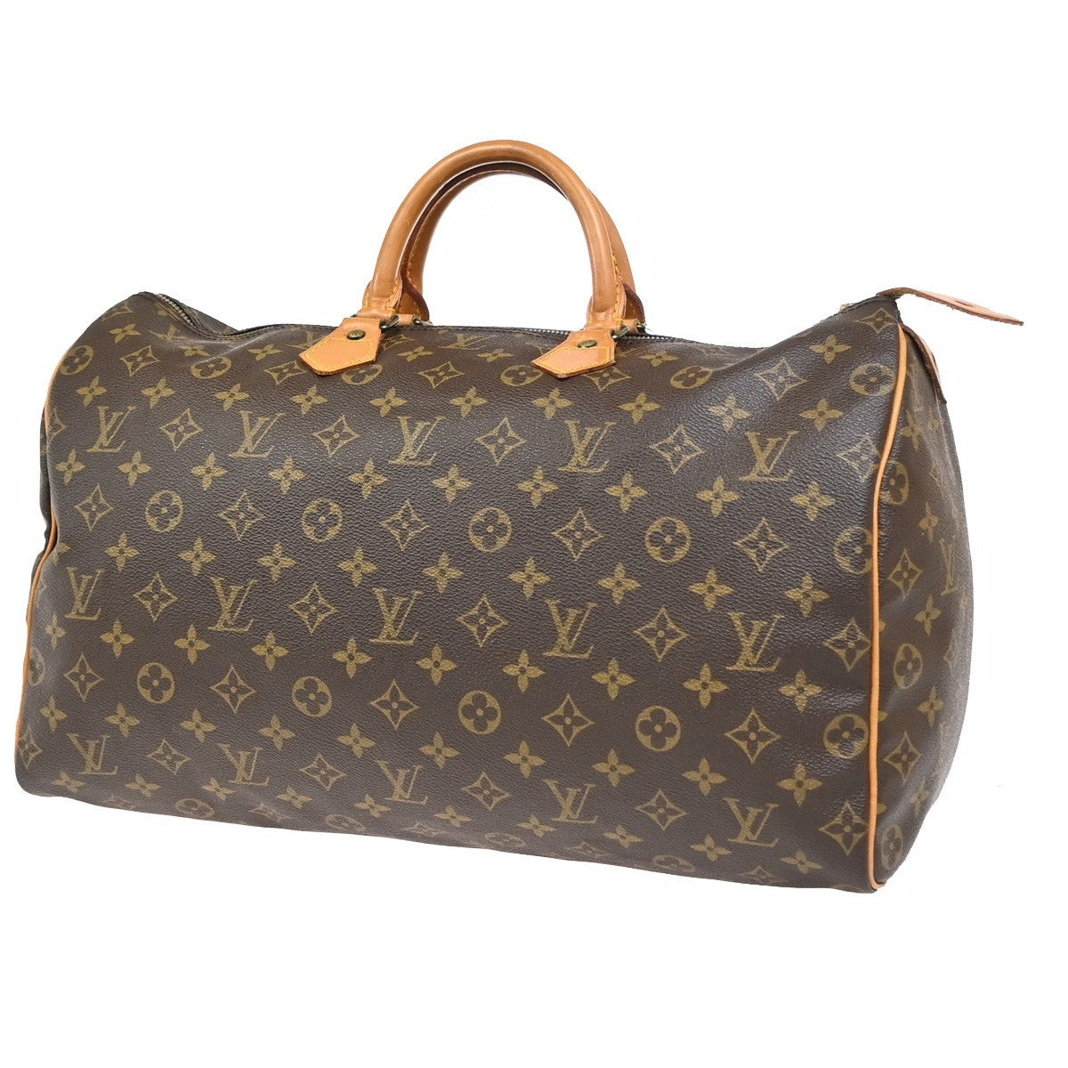 Louis Vuitton Speedy Monogram Canvas Brown Canvas Handbag (Pre-Owned)