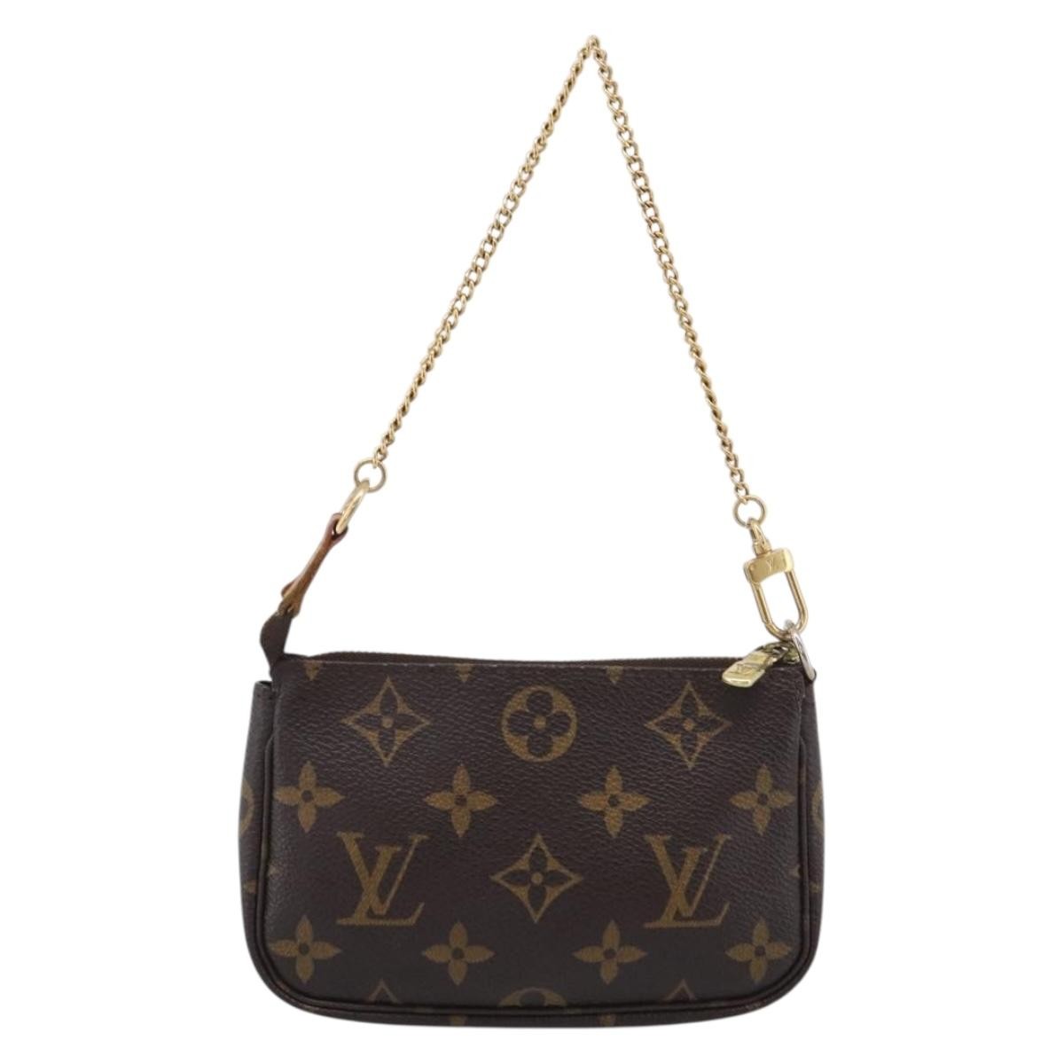 Louis Vuitton Pochette Accessoires Limited Edition Monogram Canvas Brown Canvas Clutche & Pouche Bag (Pre-Owned)