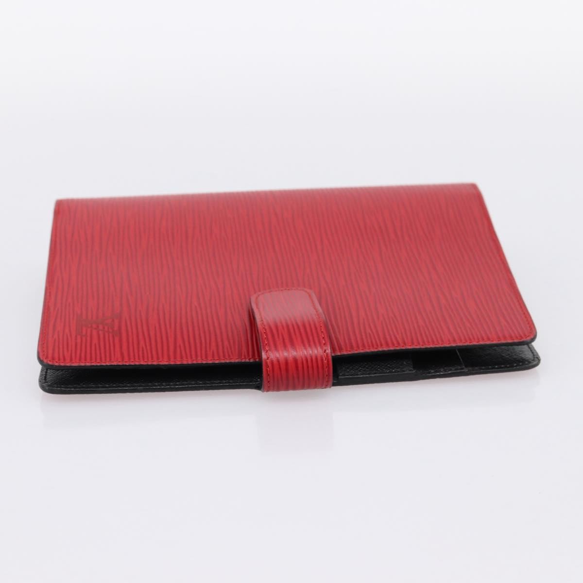 Louis Vuitton Agenda Cover Epi Red Leather Clutche & Pouche Bag (Pre-Owned)