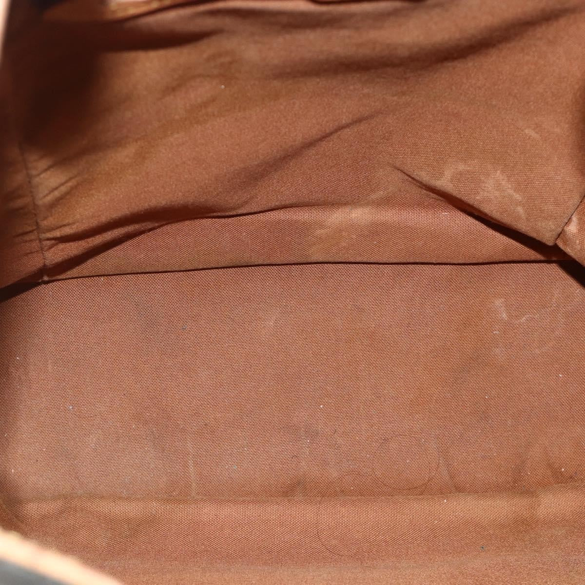 Louis Vuitton Vintage Montsouris Monogram Canvas Brown Canvas Backpack Bag (Pre-Owned)