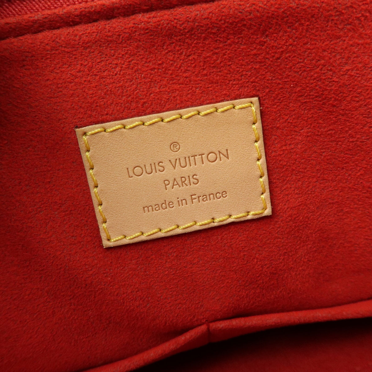 Louis Vuitton Pallas Monogram Canvas With Leather Brown Canvas Tote Bag Bag (Pre-Owned)