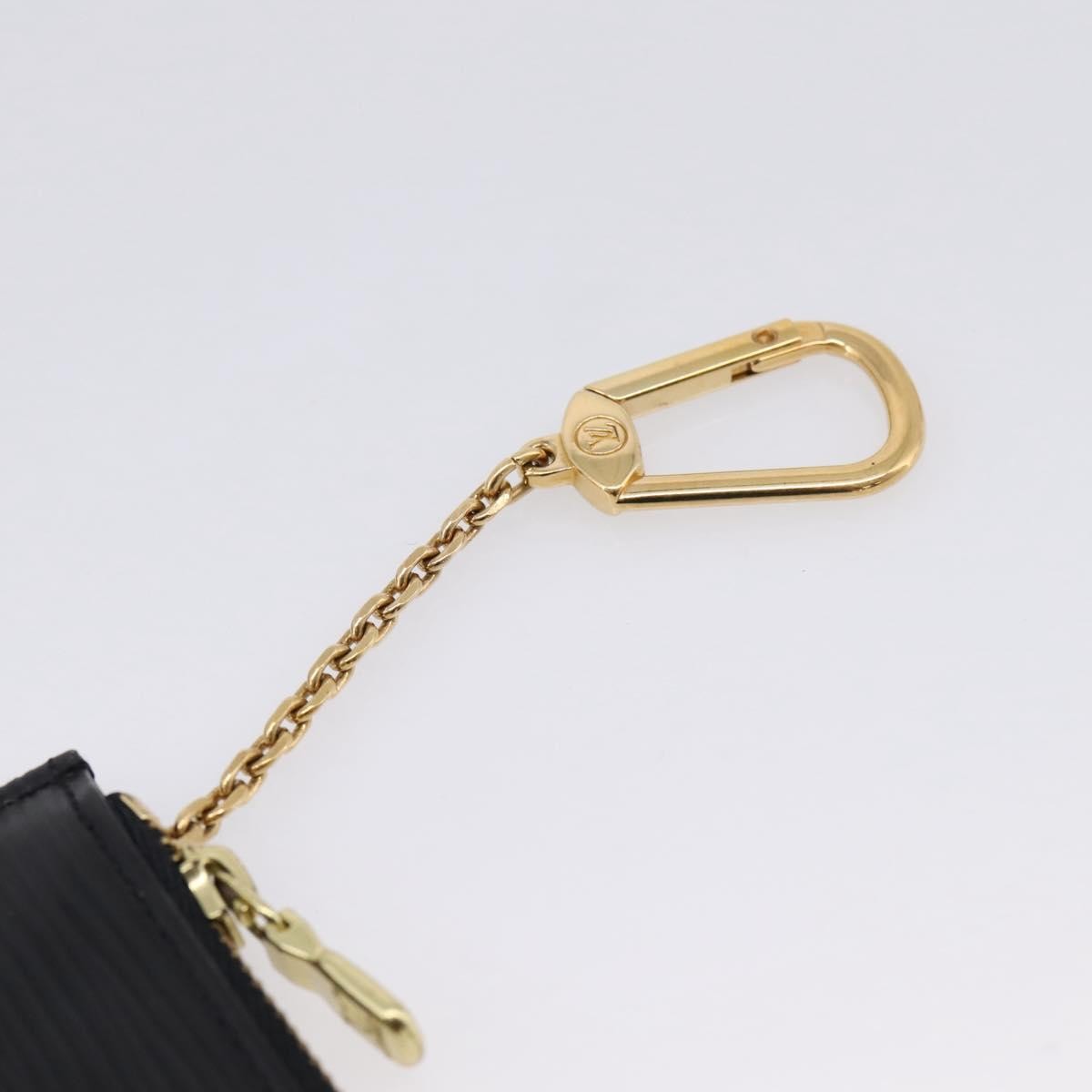 Louis Vuitton Pochette Clés Epi Black Leather Wallets Accessory (Pre-Owned)