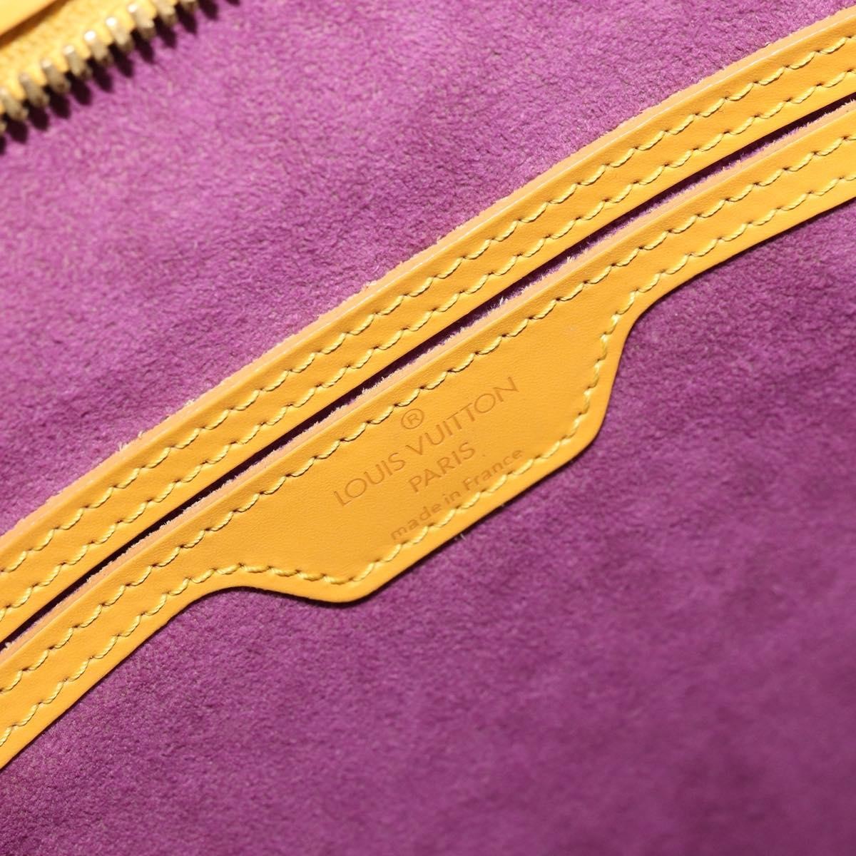 Louis Vuitton Gobelins Epi Leather Yellow Leather Backpack Bag (Pre-Owned)
