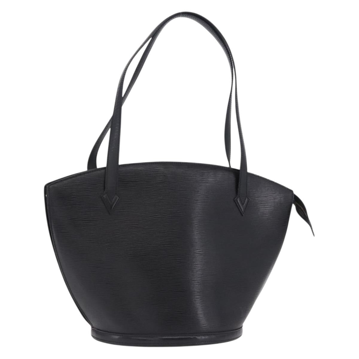 Louis Vuitton Saint Jacques Epi Leather Black Leather Shoulder Bag Bag (Pre-Owned)