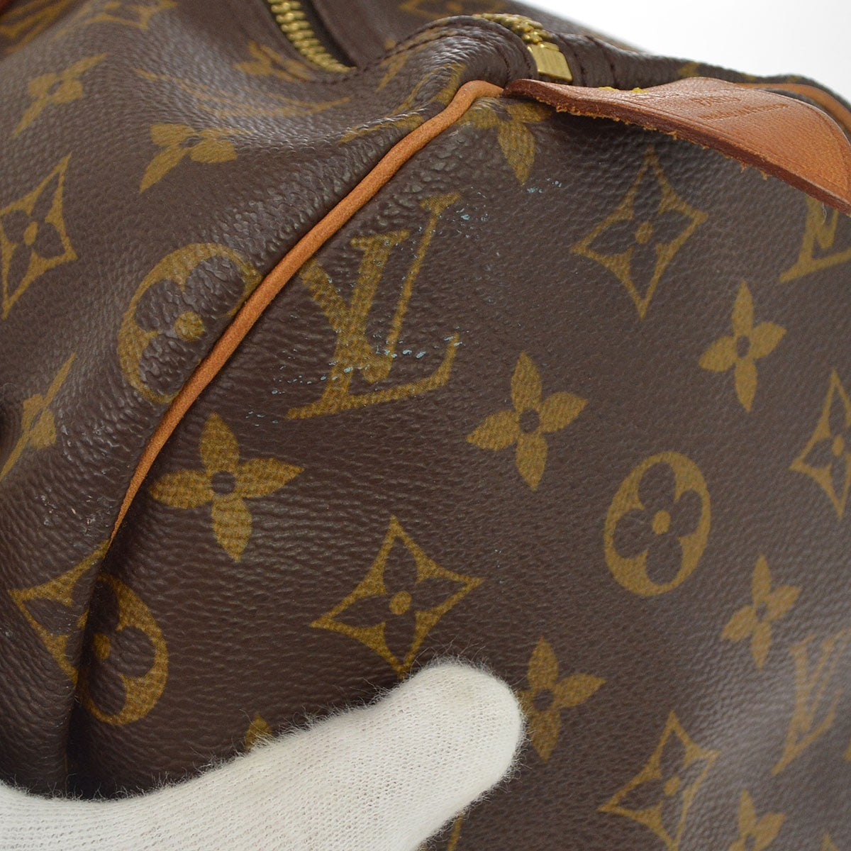 Louis Vuitton Speedy Monogram Canvas Brown Canvas Handbag (Pre-Owned)