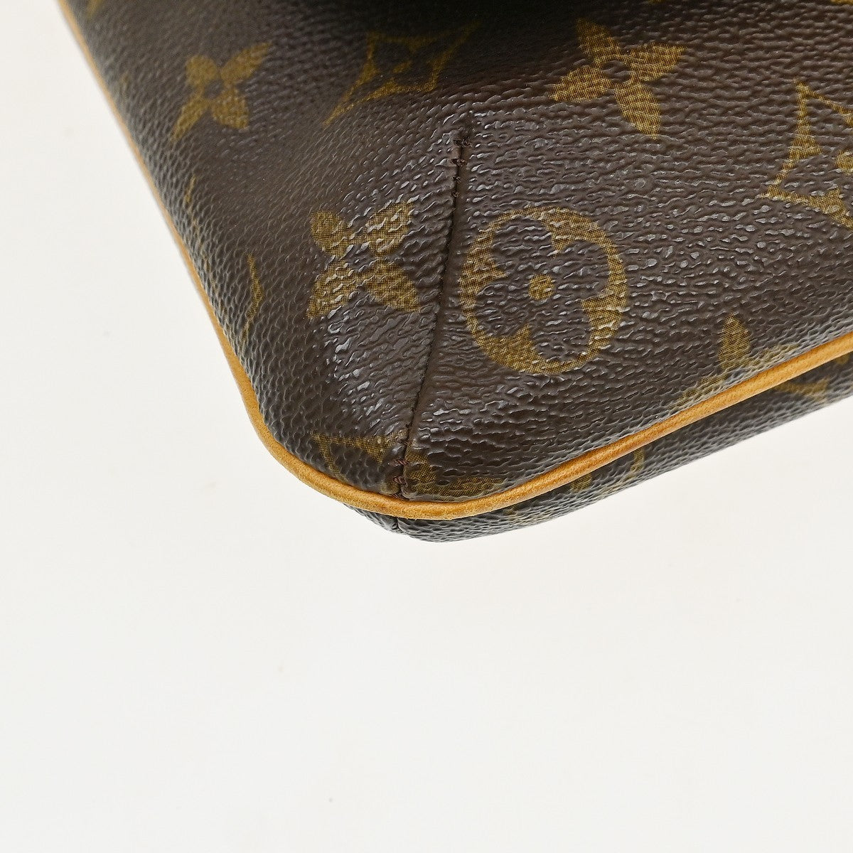 Louis Vuitton Musette Salsa Monogram Canvas Brown Canvas Shoulder Bag Bag (Pre-Owned)