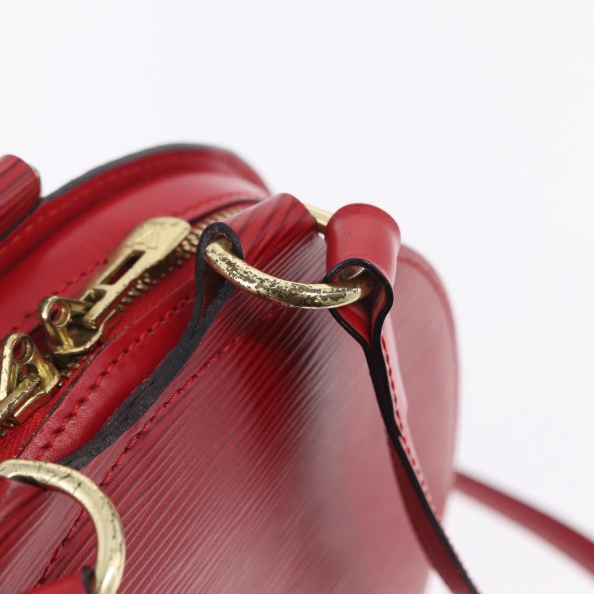 Louis Vuitton Mabillon Epi Leather Red Leather Backpack Bag (Pre-Owned)