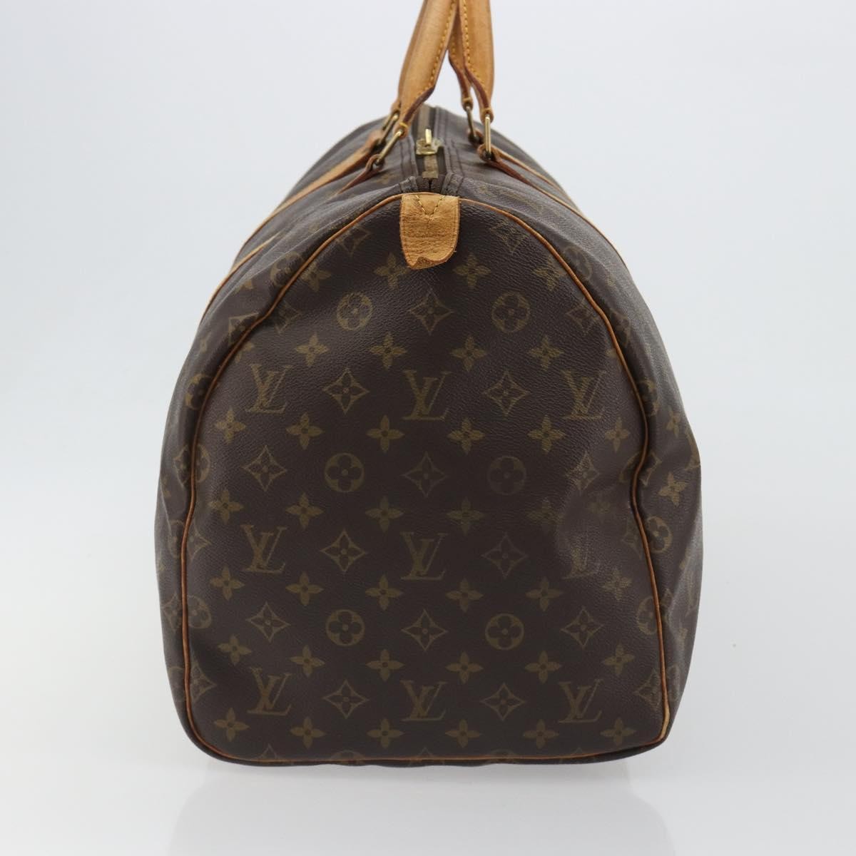 Louis Vuitton Keepall Monogram Canvas Brown Canvas Travel Bag Bag (Pre-Owned)
